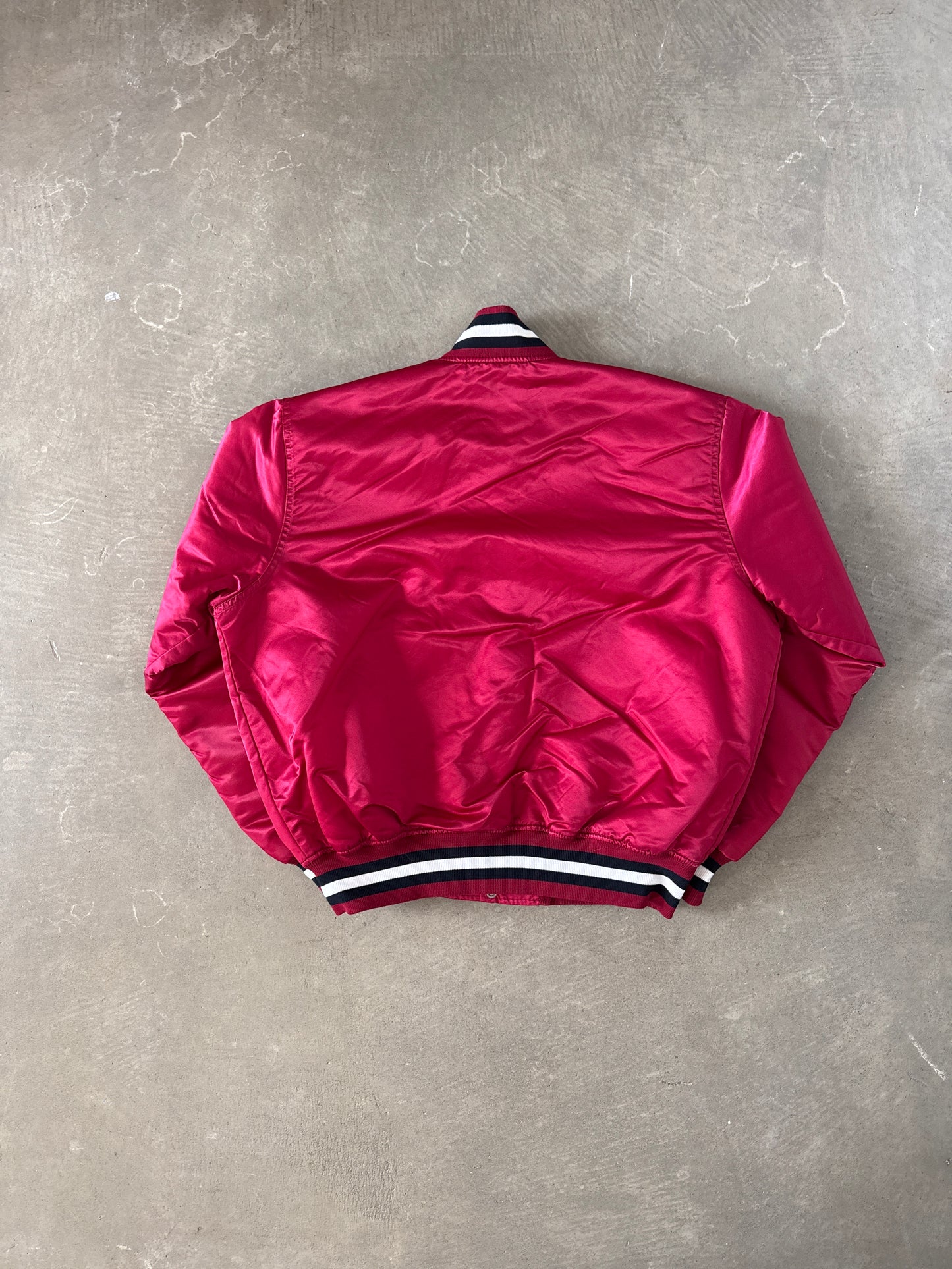 Vintage 90s Starter University Of South Carolina Gamecocks Satin Bomber Jacket