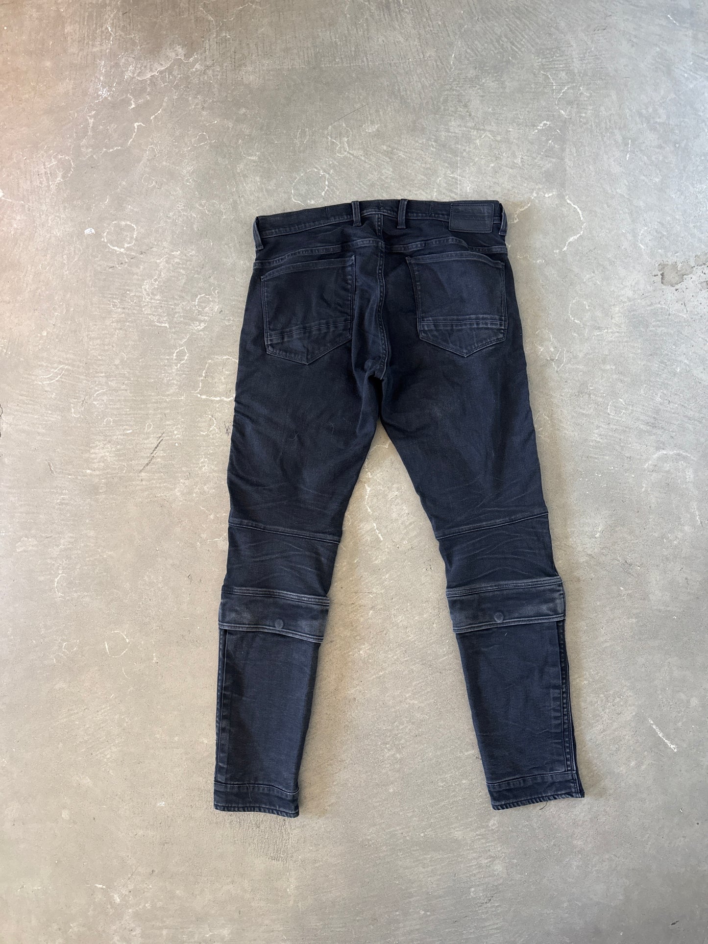 G-Star RAW Airblaze 3D Skinny Black Jeans