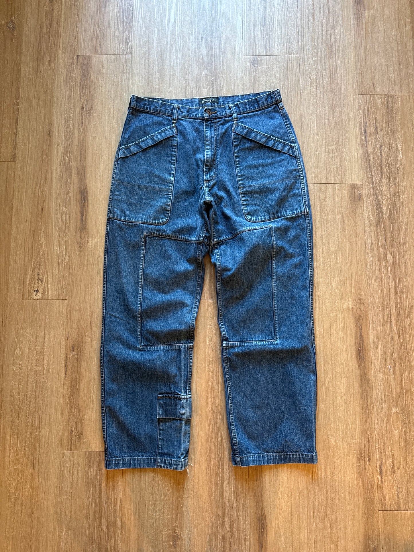 Vintage Y2K Sean John Denim Cargo Jeans