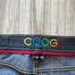 Vintage Y2K Coogi Australia Embroidered Denim Jean Pants