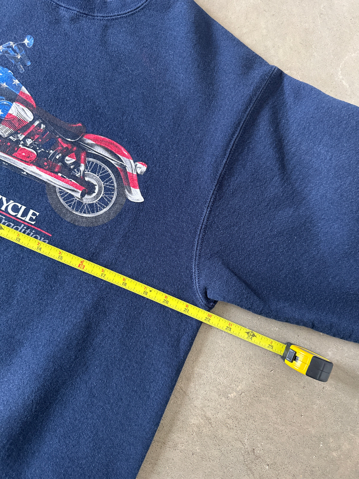 Vintage Motorcycle An American Tradition Sweatshirt