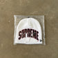 Supreme New Era Rhinestone White Beanie