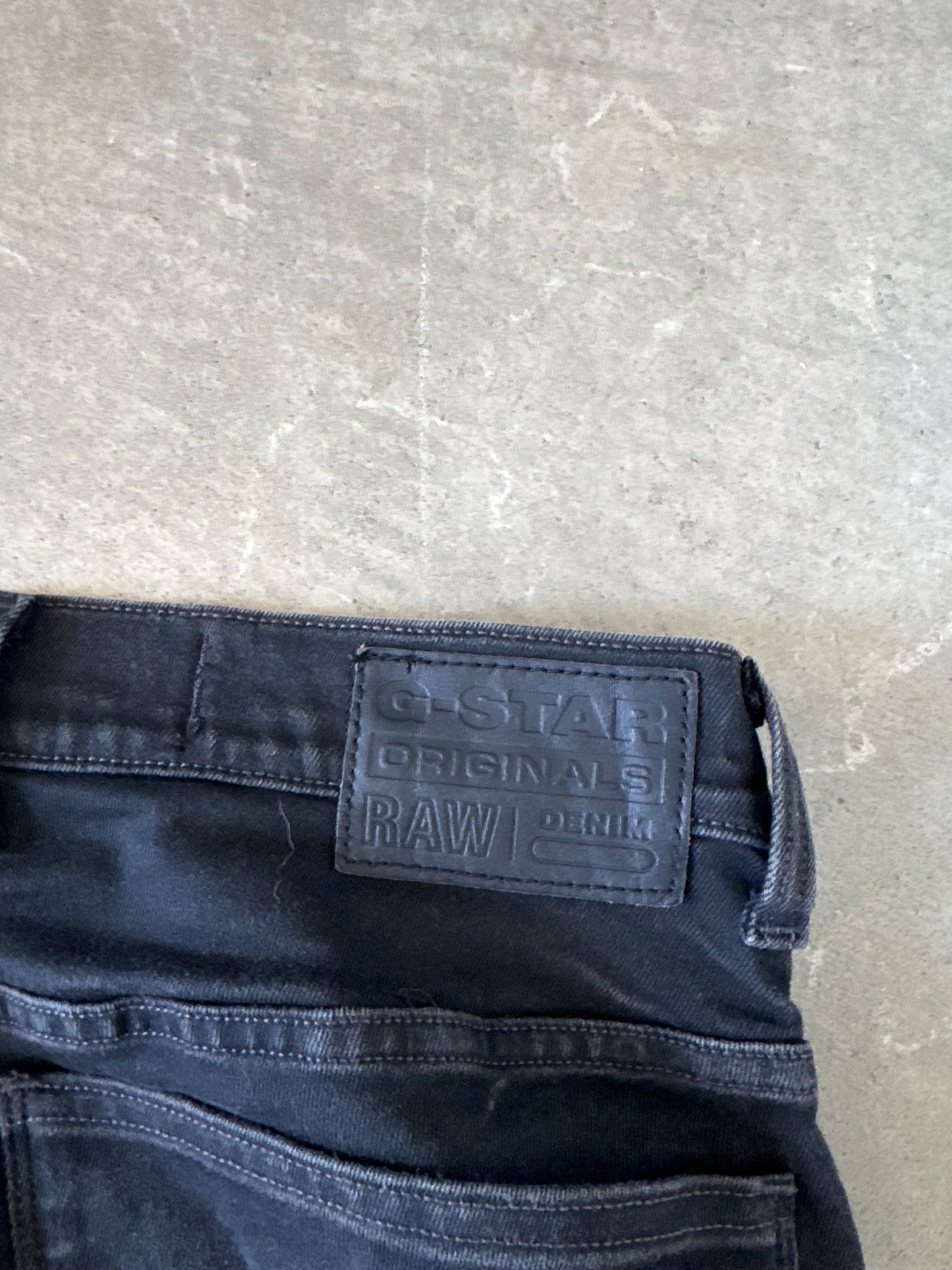 G-Star RAW Airblaze 3D Skinny Black Jeans