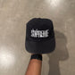 Supreme Splatter 6-Panel Black Hat