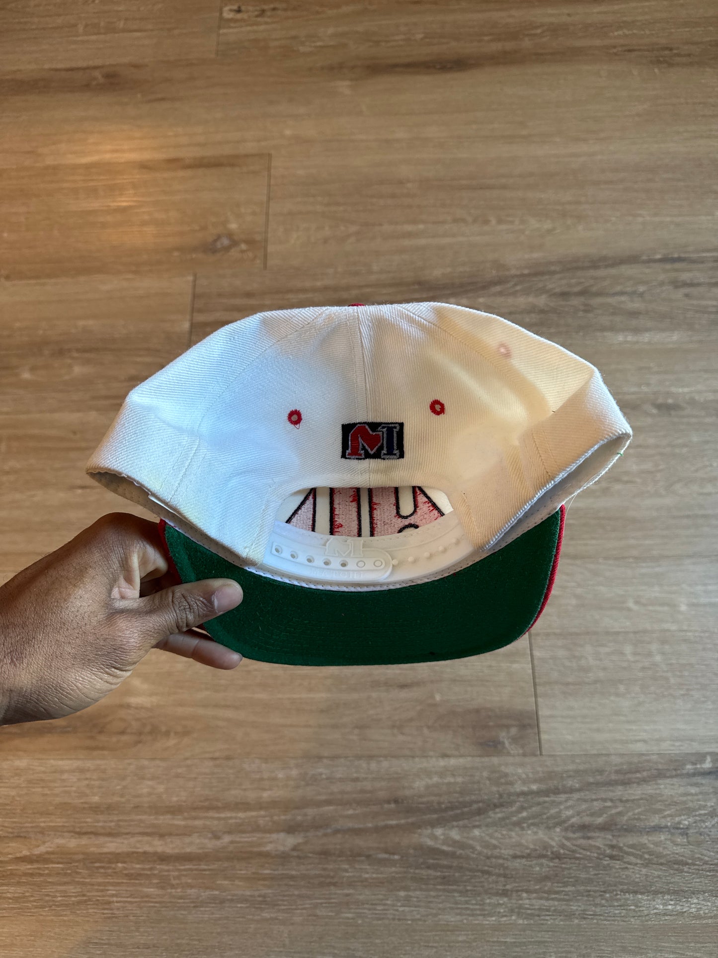 Vintage Match 1 Howard University Bison Snap Back Hat