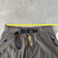 Vintage Y2K Ying Yang Baggy Olive Green Hiking Pants