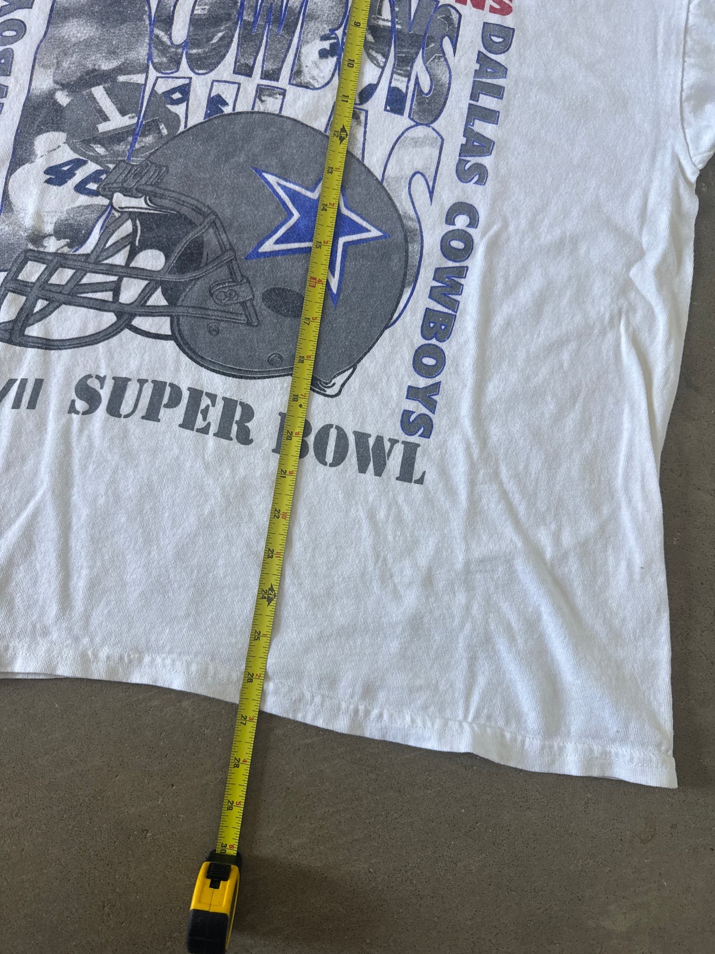 Vintage 1993 Dallas Cowboys Super Bowl Boxy Fit Tee