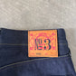 Evisu Green Dog Japanese Art Selvedge Denim Jeans