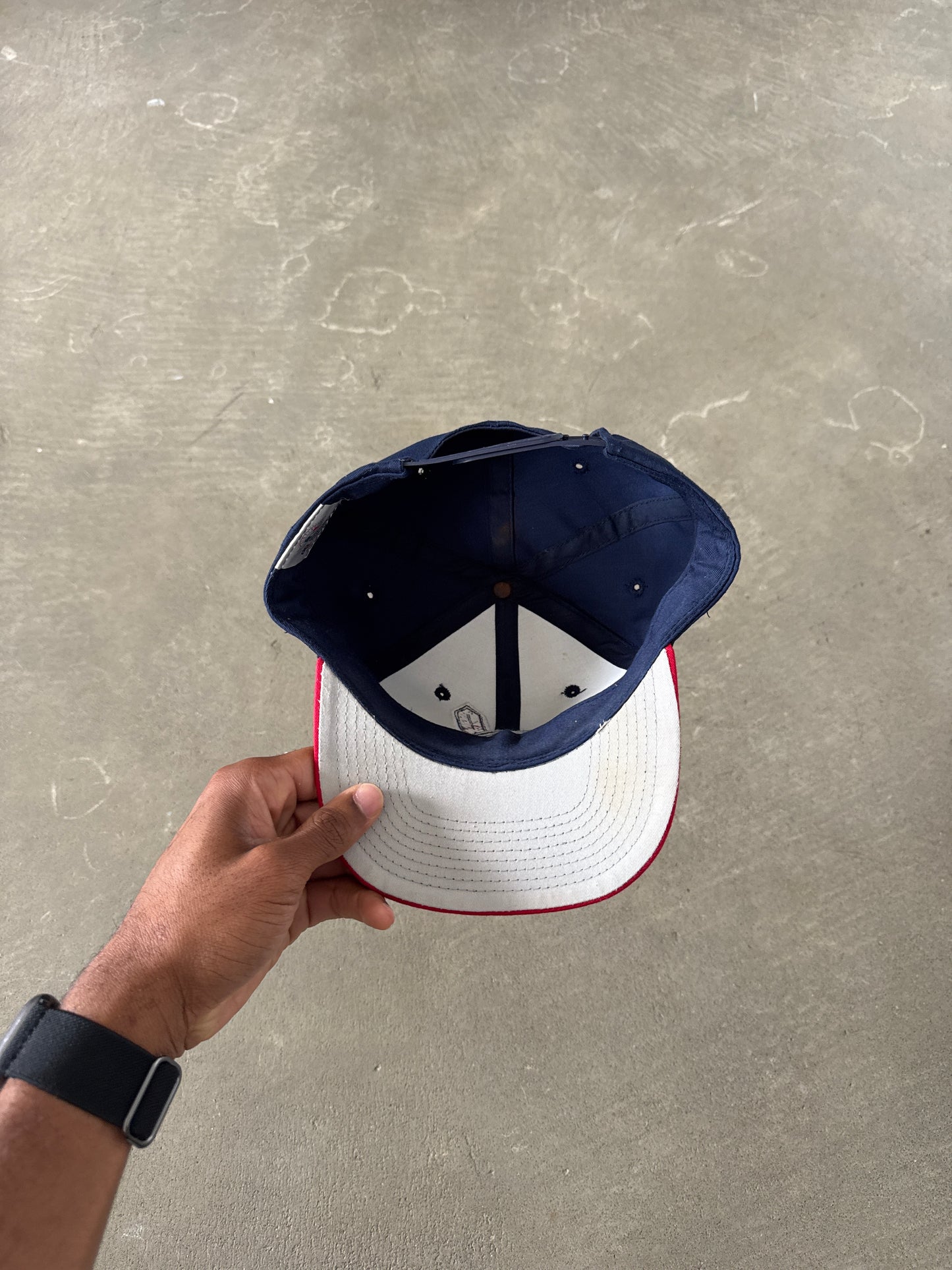 Vintage 90s Youth Cleveland Indians Snapback Hat