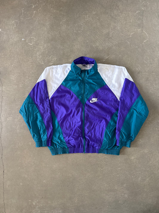 Vintage Nike Lady Footlocker Exclusive Colorblock Windbreaker Jacket
