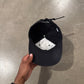 Supreme Splatter 6-Panel Black Hat