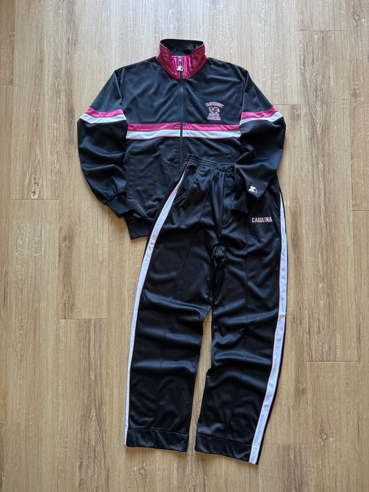 Vintage 80s Starter University Of South Carolina Gamecocks Track Sweat Suit Set