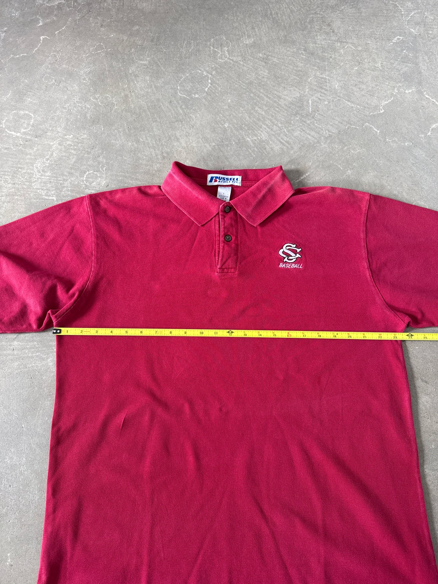 Vintage Russell Athletic University Of South Carolina Gamecocks Polo Shirt