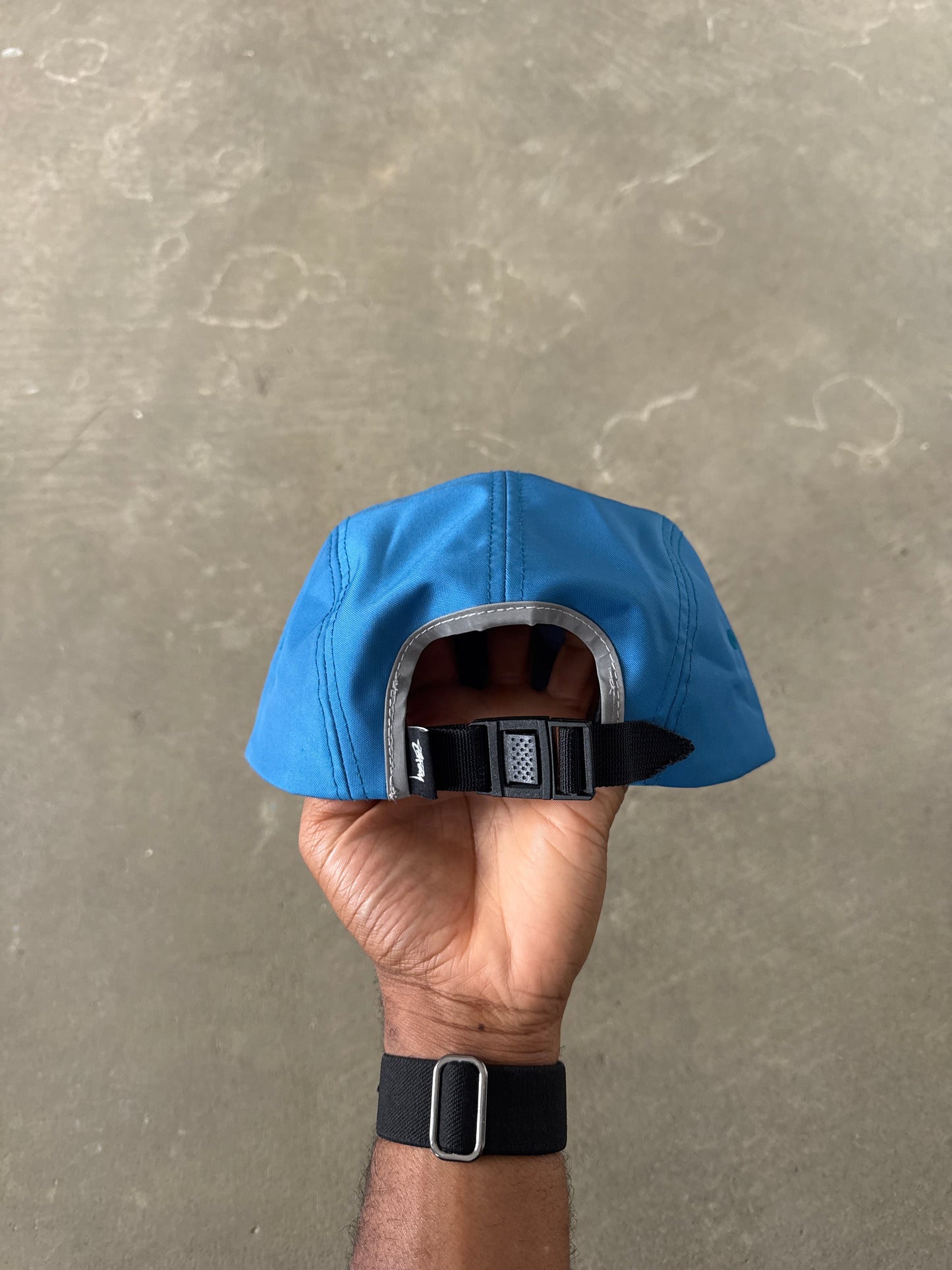 Stussy 5-Panel Blue Strap-Back Hat