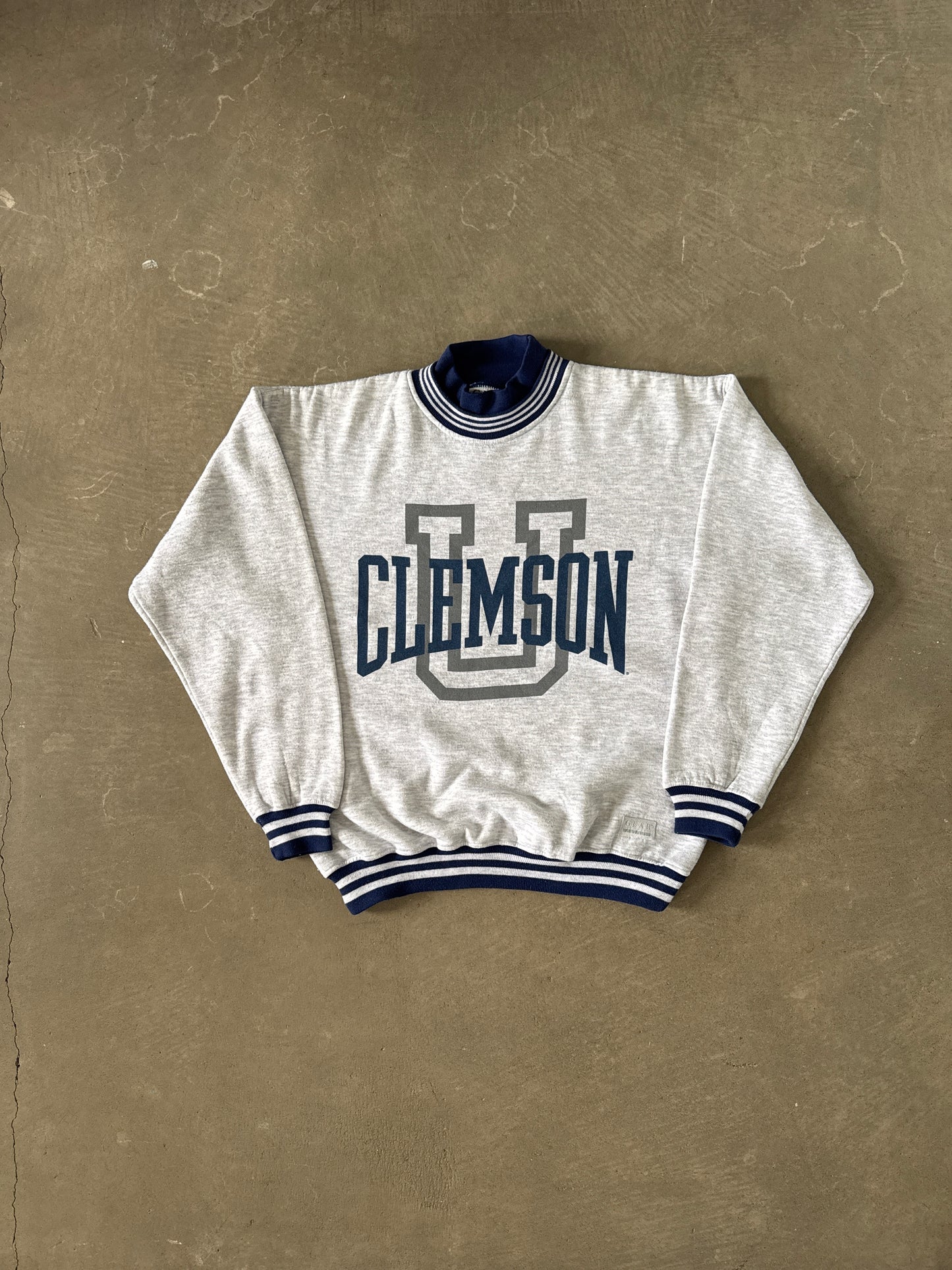 Vintage 90s Clemson University Tigers Sweatshirt