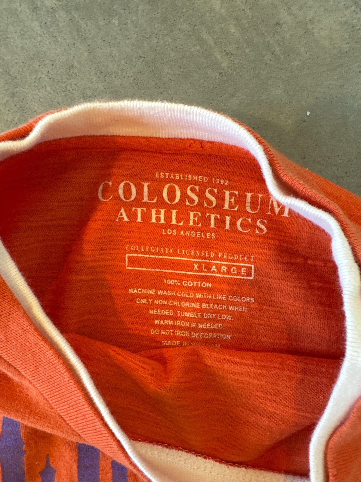 Colosseum Athletics Clemson University Tigers Thermal Longsleeve