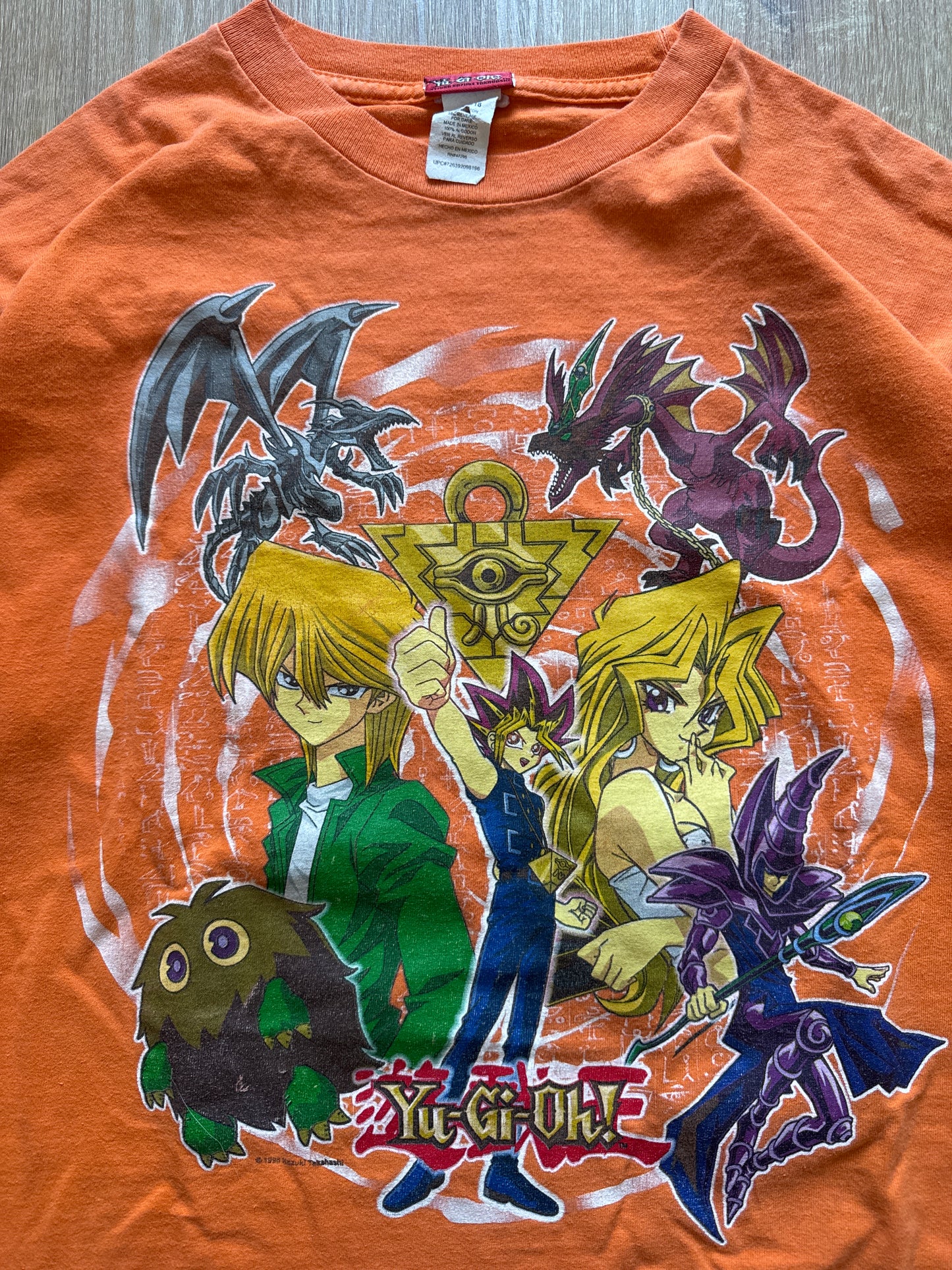 Vintage 1996 Youth Yu-Gi-Oh! Let’s Duel Long Sleeve Tee