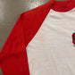 Vintage 80s University Of South Carolina Gamecocks Raglan Style Long Sleeve Tee
