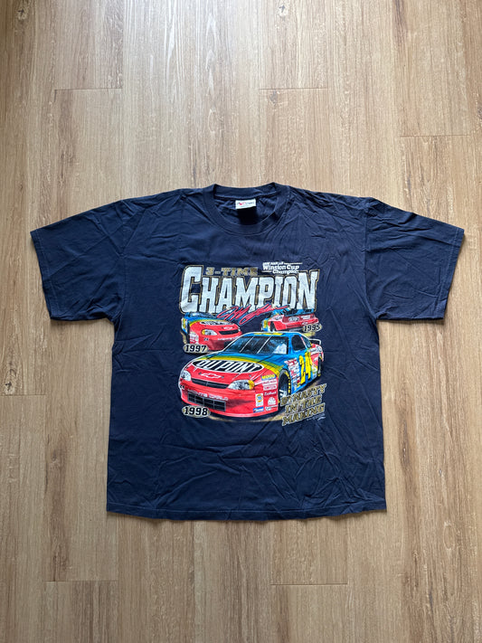 Vintage 1996 Nutmeg Jeff Gordon Winston Cup Champion Tee