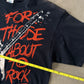 Vintage Liquid Blue AC/DC For Those About to Rock We Salute You Shirt