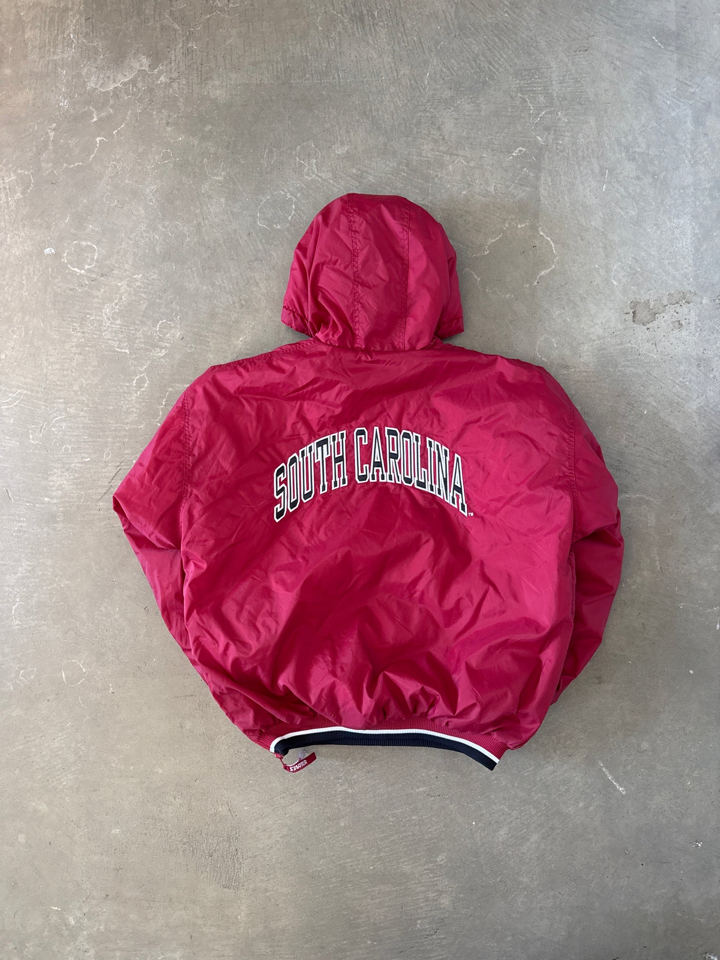 Vintage 90s Starter University Of South Carolina Gamecocks Puffer Jacket