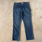 Carhartt Relaxed Fit Dark Washed Denim Jeans