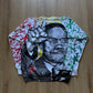 Vintage 90s Malcolm X All Over Print Sweatshirt