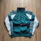 Vintage 90s Bike Hidden Hood Windbreaker Jacket