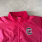 Vintage Genuine Stuff University Of South Carolina Gamecocks Hooded Packaway Windbreaker Jacket