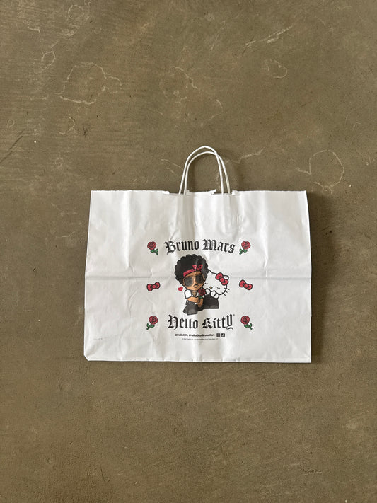 HELLO KITTY x BRUNO MARS Romantic Tour Official Merch Paper Bag Merch Catalog