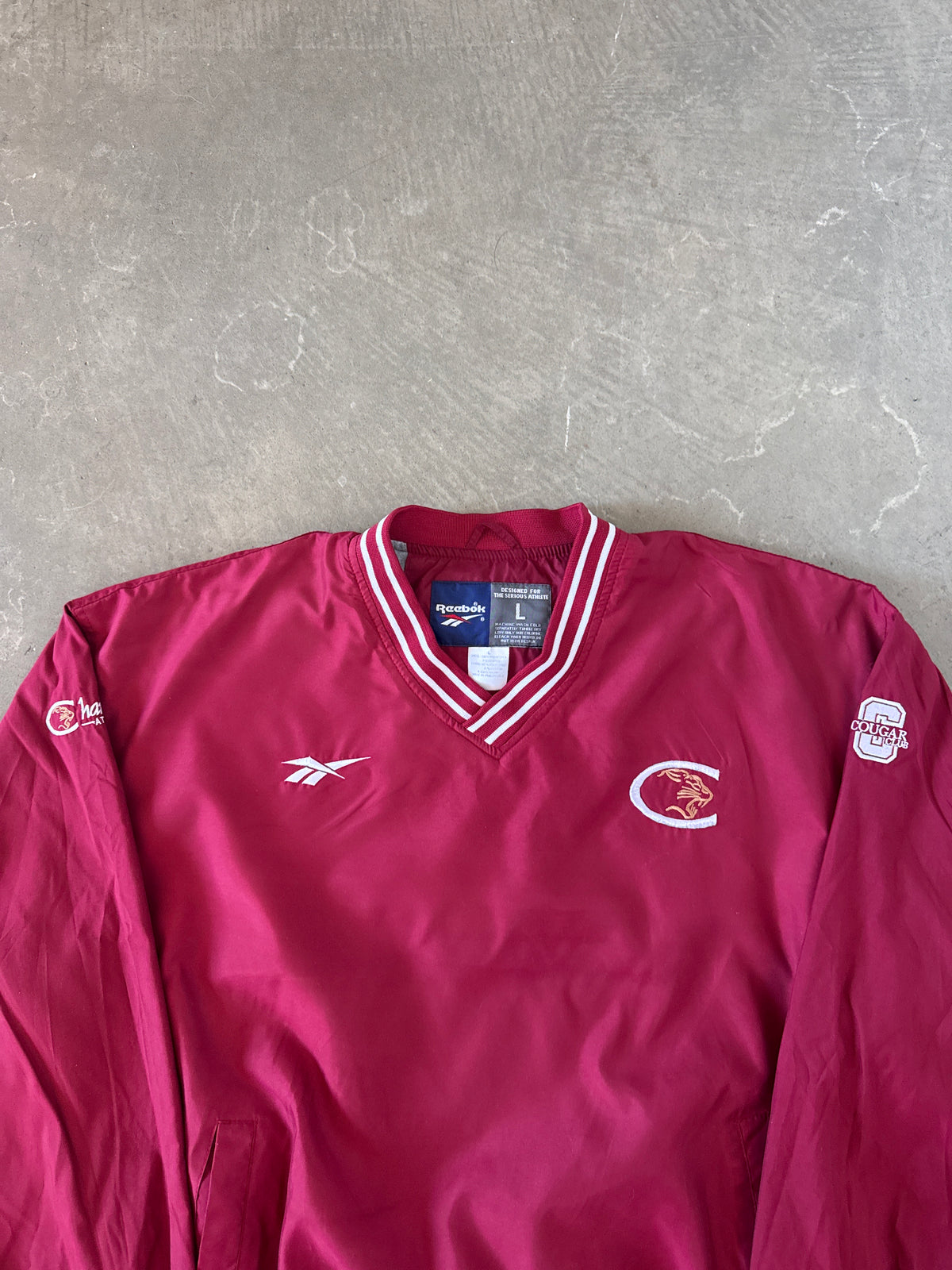 Vintage Reebok College Of Charleston Cougars Pullover