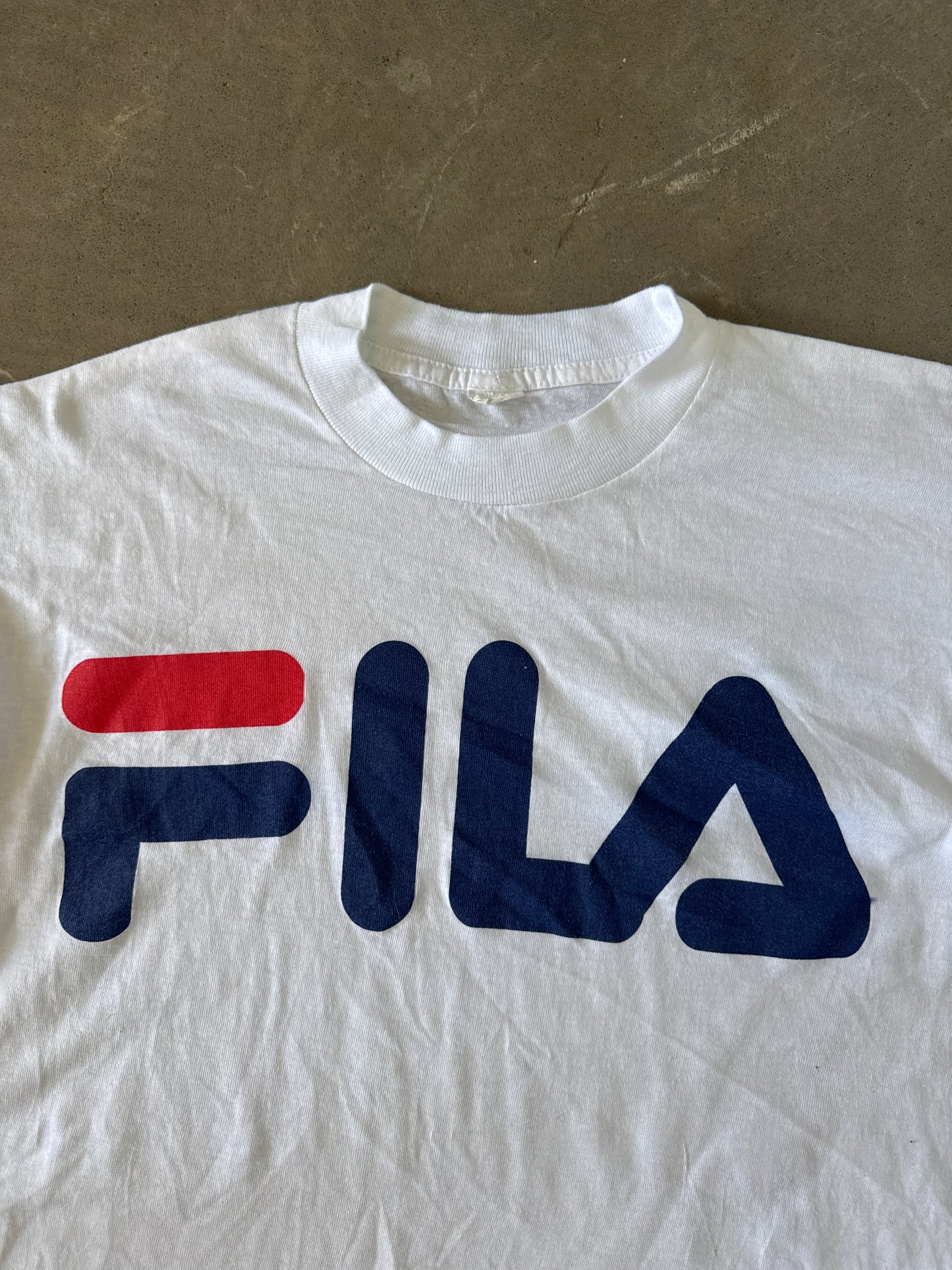Vintage 90s Fila Classic Logo Tee
