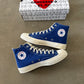 Converse Comme Des Garçons PLAY All Star 70 Hi Blue Quartz