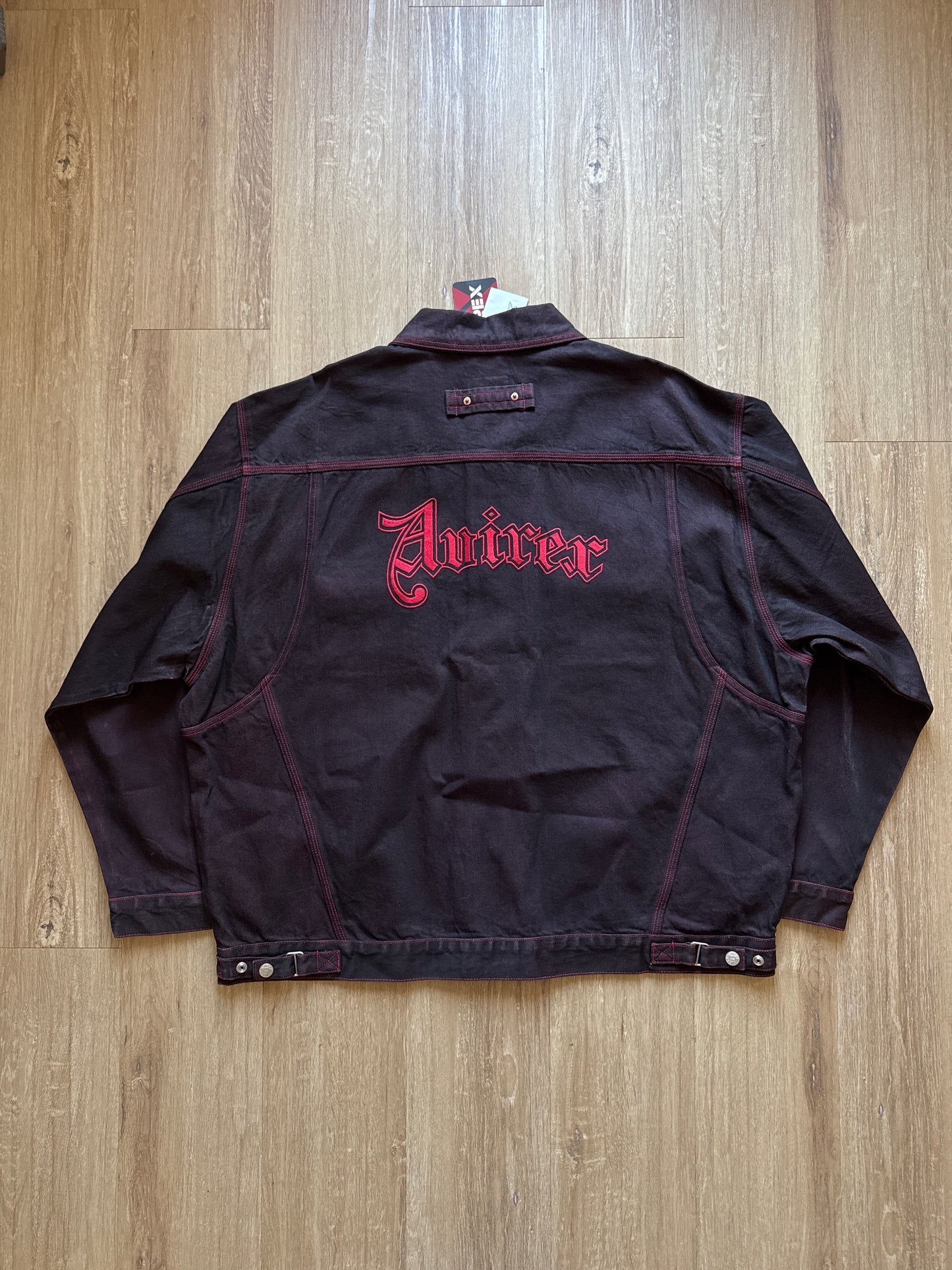 Vintage Avirex Scarlet Denim Jean Jacket