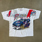 Vintage 90s Chase Authentic’s Rusty Wallace Rockin In The USA All Over Print Tee