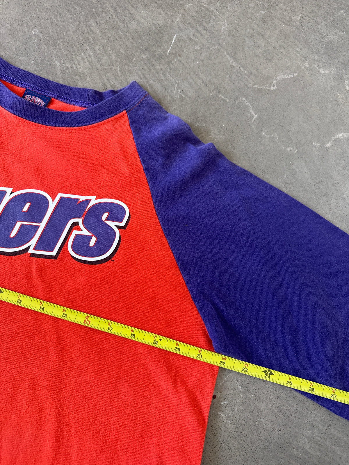 Vintage Clemson University Tigers Raglan Long Sleeve Tee