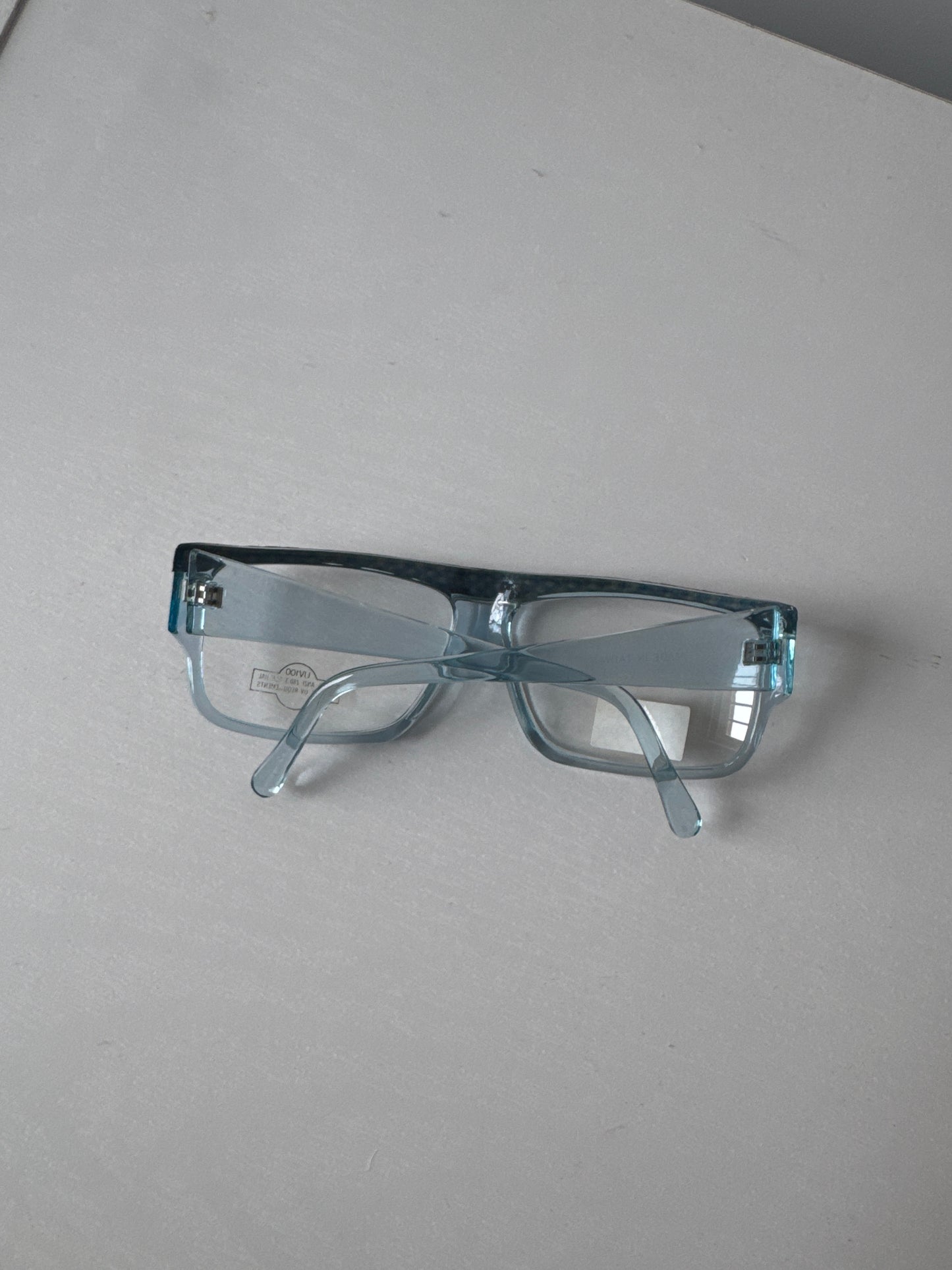 Vintage 90s Genuine Snake Skin Hip Hop Style Glasses