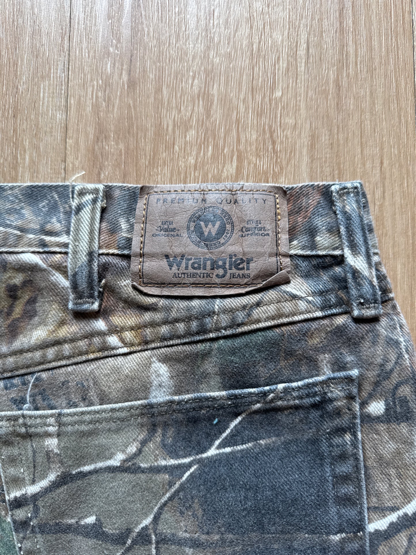 Vintage Wrangler Forest Camo Double Knee Pants