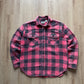 Vintage Timber Trailer Heavy Cotton Plaid Button Up Shirt