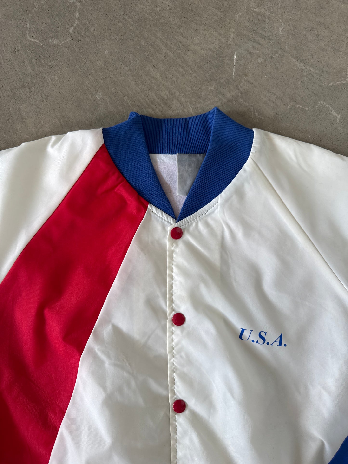 Vintage Operation Desert Storm Windbreaker Bomber Jacket