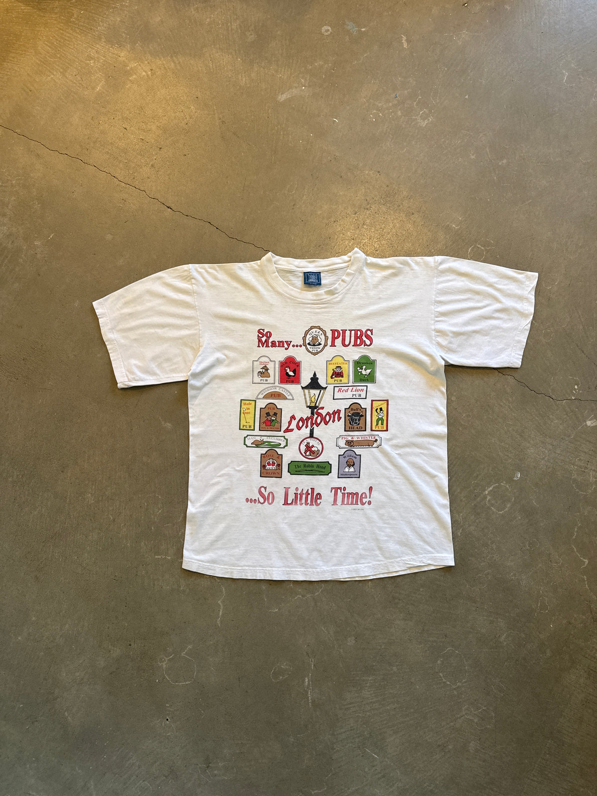 Vintage Pubs Of London Tee