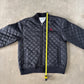 Y2K Youth Air Jordan Embroidered ￼ Logo Quilted Varisty Style Jacket
