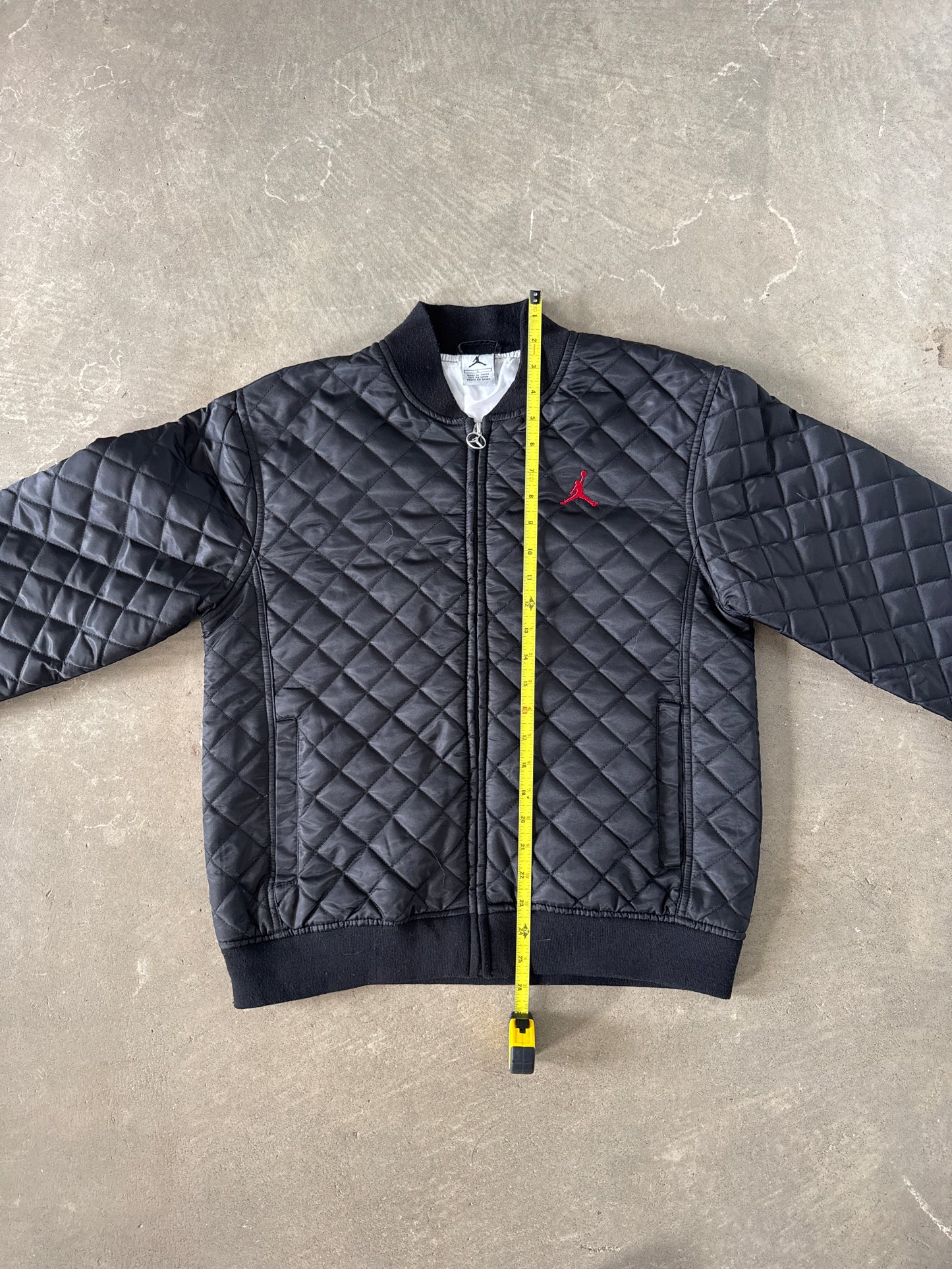 Y2K Youth Air Jordan Embroidered ￼ Logo Quilted Varisty Style Jacket