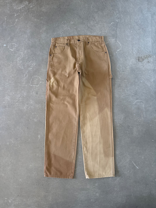 Dickies Straight Fit Sunfaded Tan Carpenter Pants