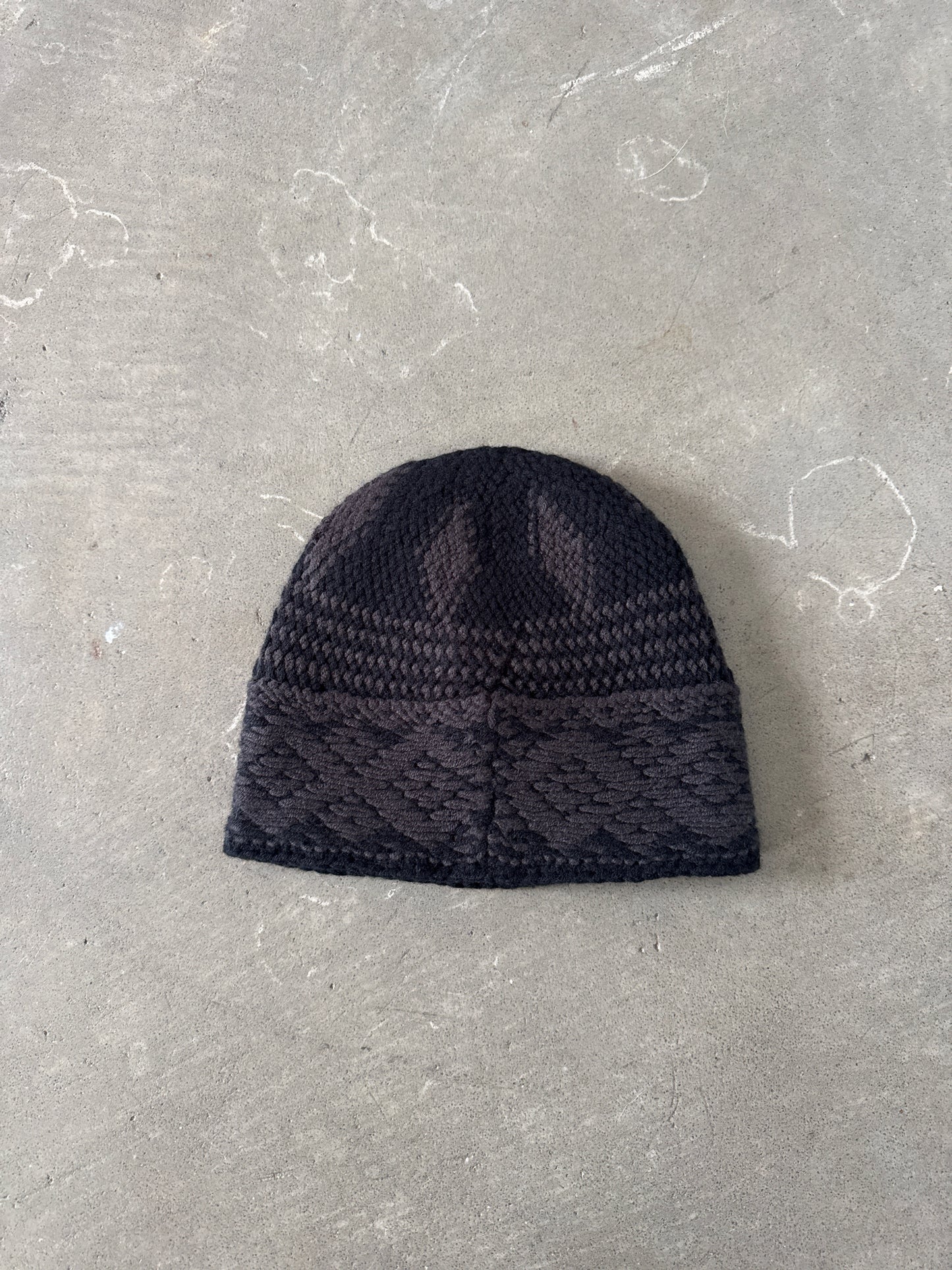 Supreme Diamond Black Beanie (FW25)