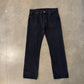 Vintage Levi’s Straight Fit Black Denim Jeans