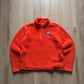 Knights Apparel Women’s University Of Clemson Tigers Cropped Sherpa Quarter Zip Pullover