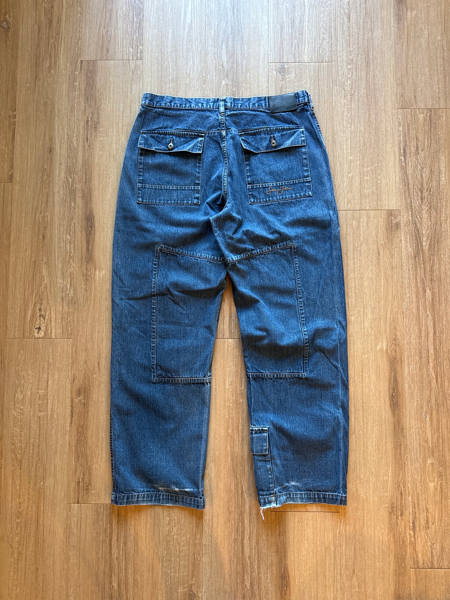 Vintage Y2K Sean John Denim Cargo Jeans