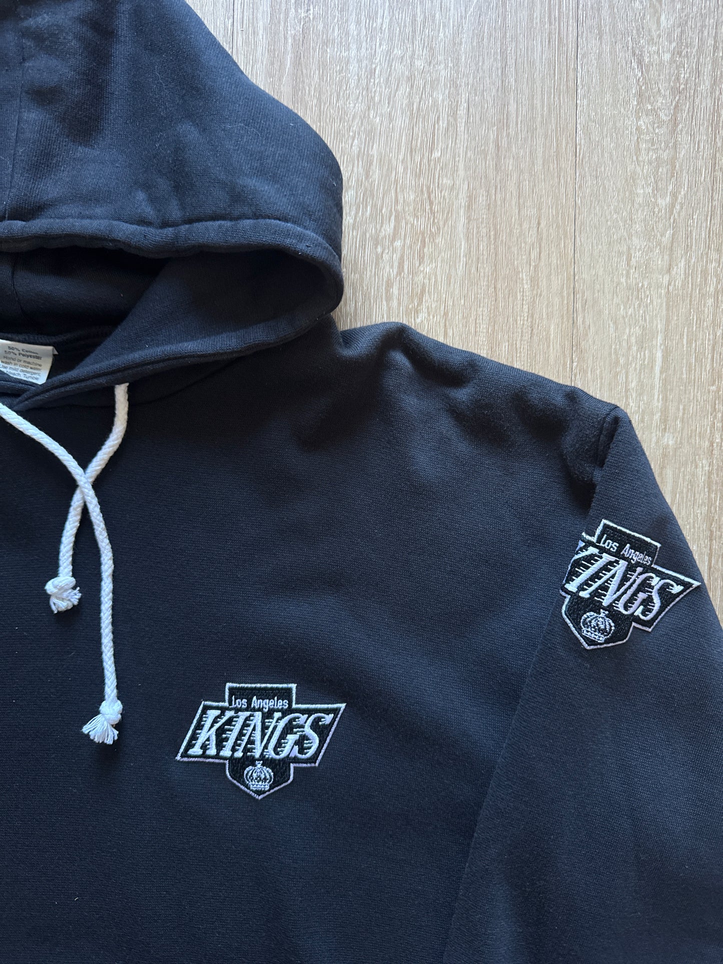 Vintage 90s Los Angeles Kings Embroidered Logo Hoodie
