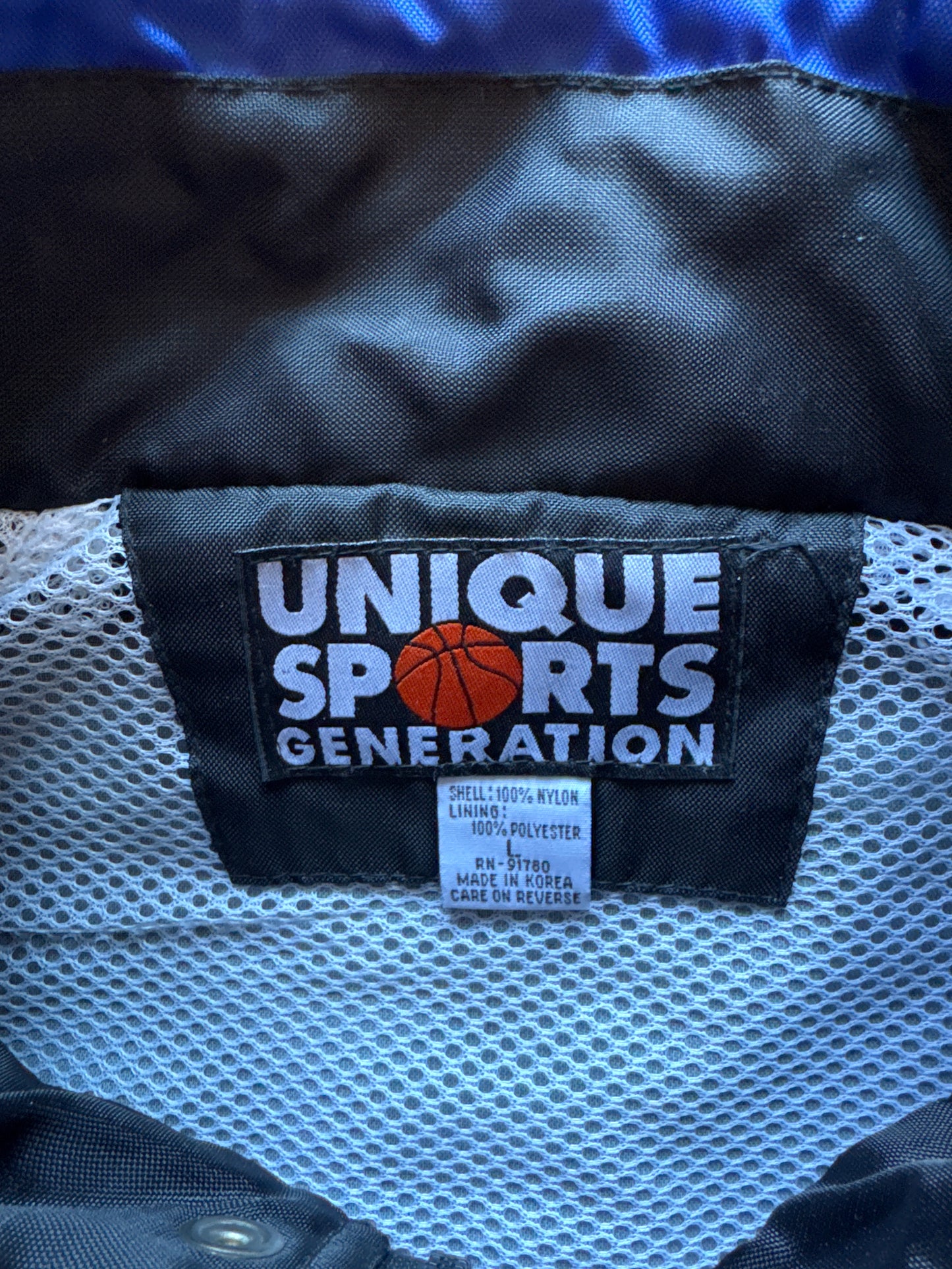 Vintage 90s Unique Sports Generation Orlando Magics Nylon Windbreaker Jacket